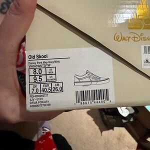 Never worn brand new Disney Vans 50th anniversary